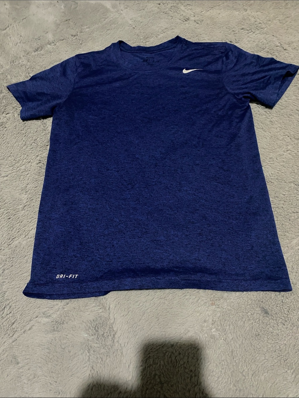 Nike Short Sleeve Dri-FIT Tee — Dark Blue